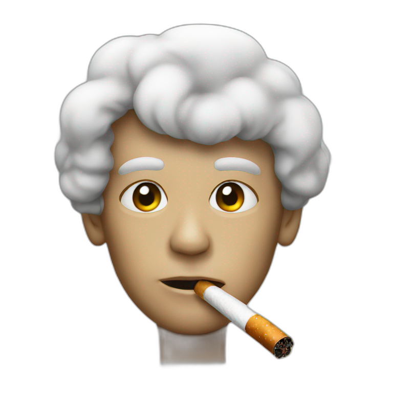 smoking emoji