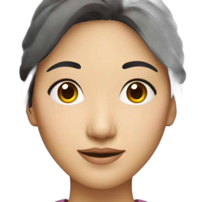 Asian woman emoji