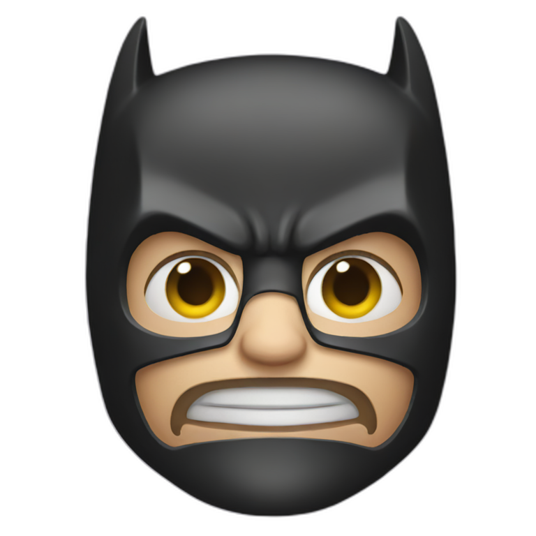 batman-face emoji