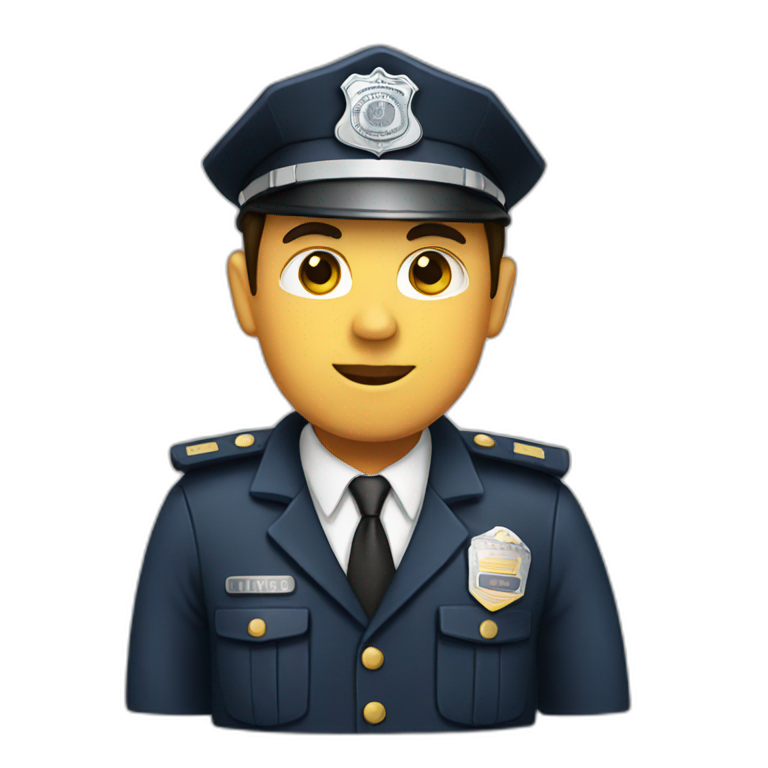 immigration officer emoji