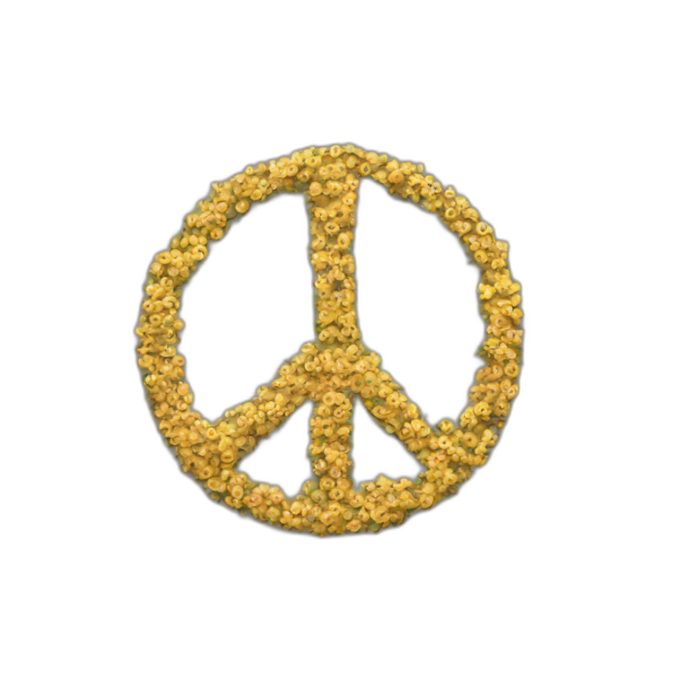 peace sign palistine emoji