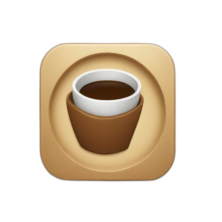 "No coffee allowed" sign emoji