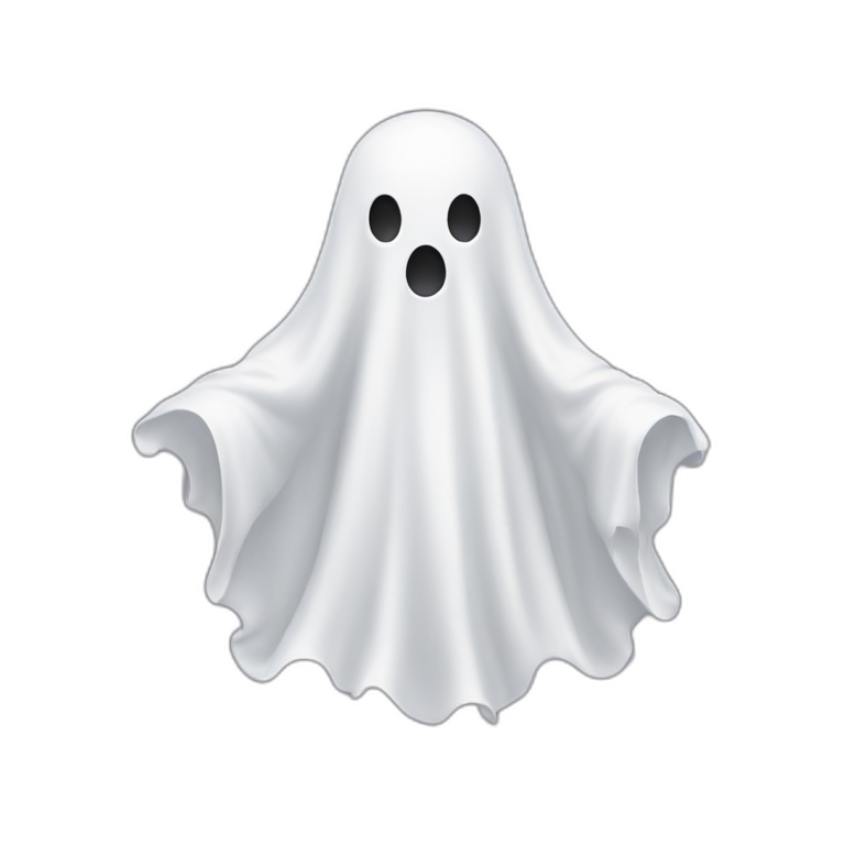 halloween ghost white emoji