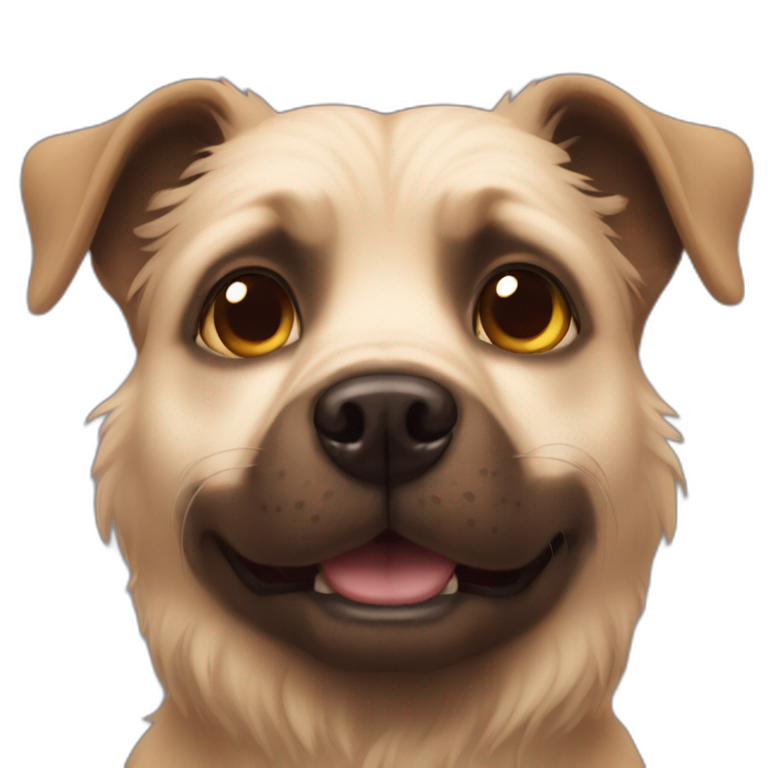 dog heart eyes emoji