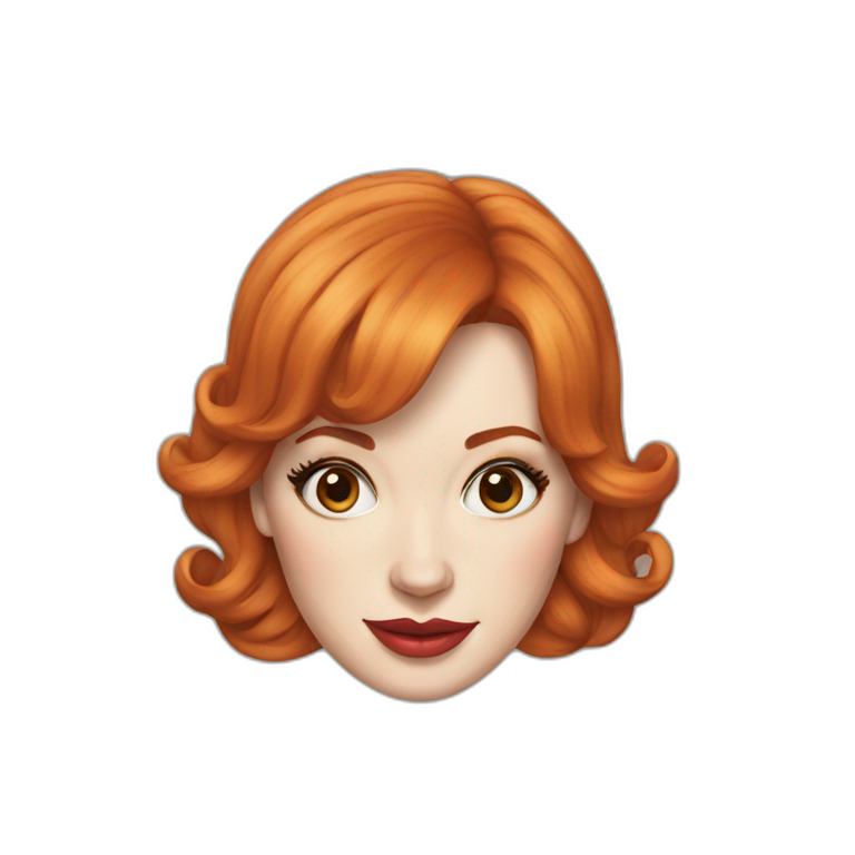 Christina Hendricks emoji