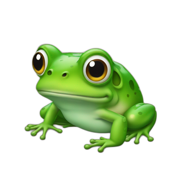 frog in square emoji