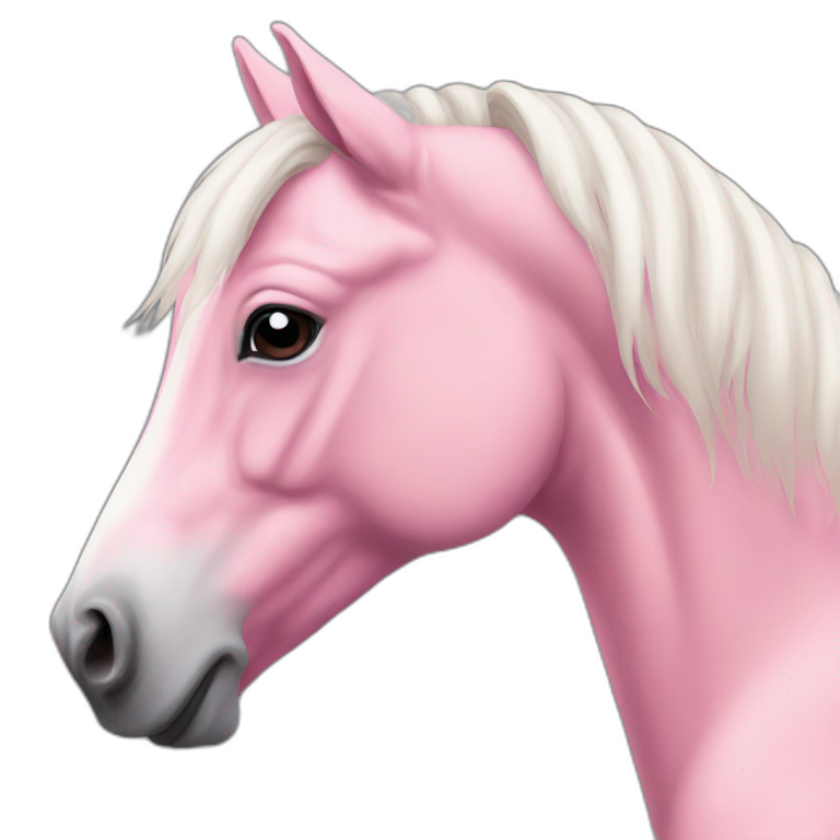pink horse emoji