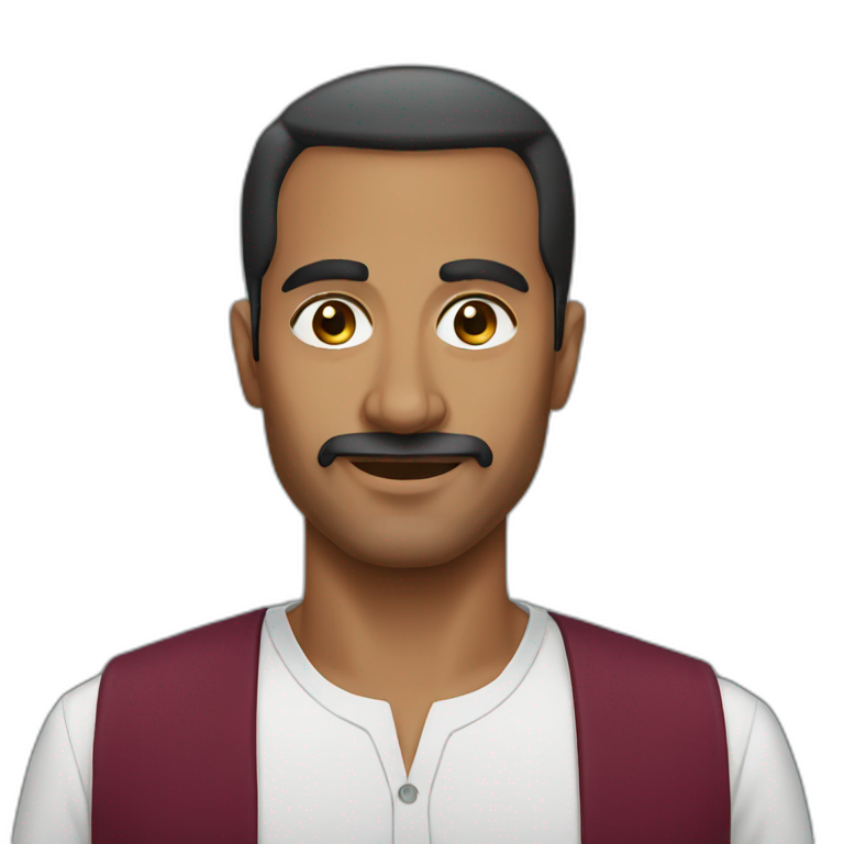 Qatar man emoji