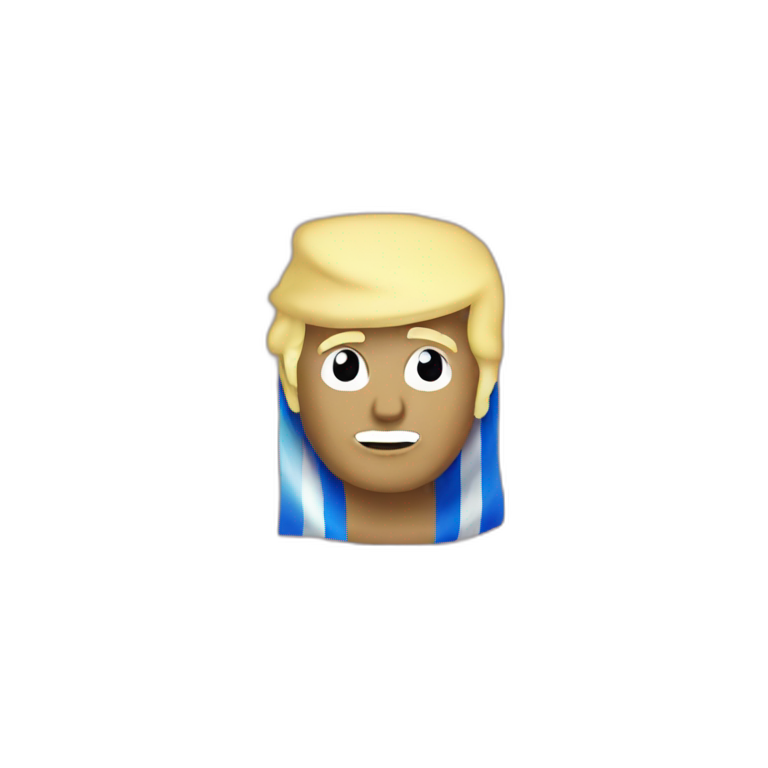 trans flag donald trump emoji