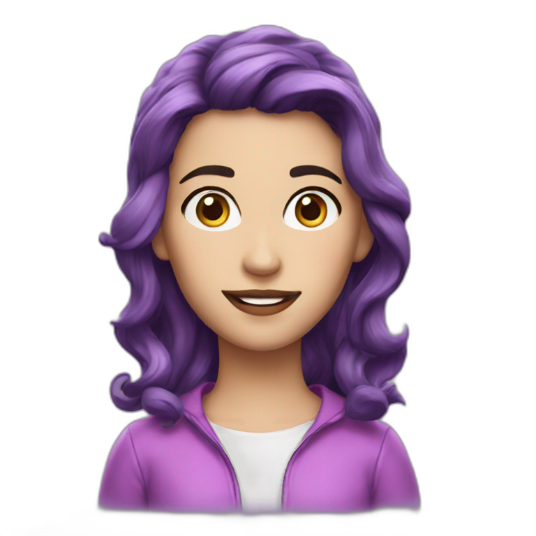 Violetta fool emoji
