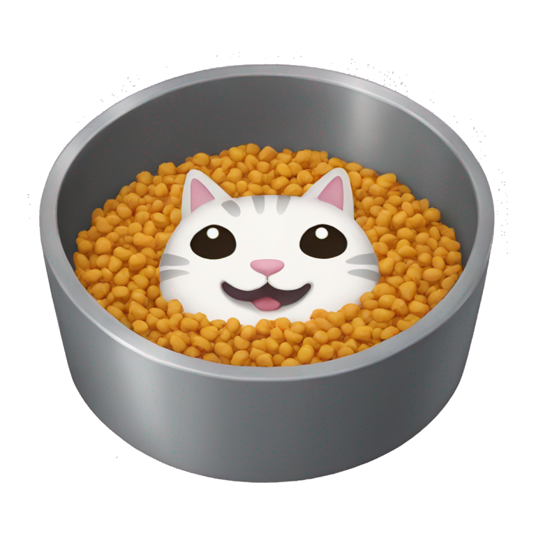 cat food bowl emoji