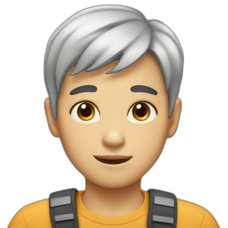 Short Hair Boy emoji