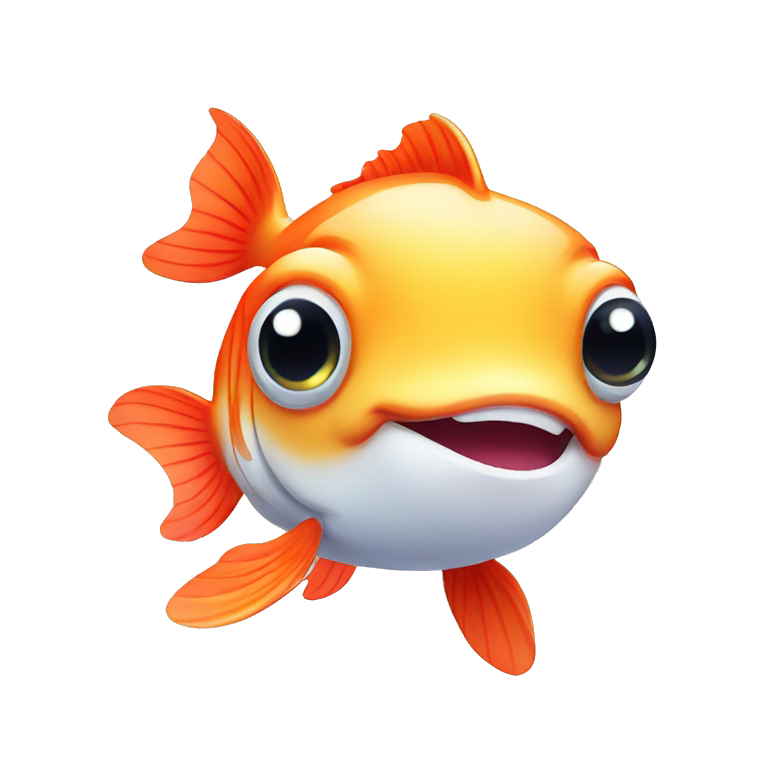 cute kawaii fish emoji