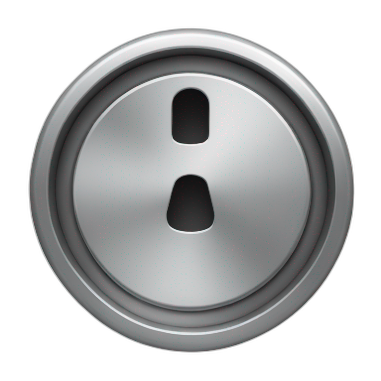 rear-stainless-steel-plug emoji