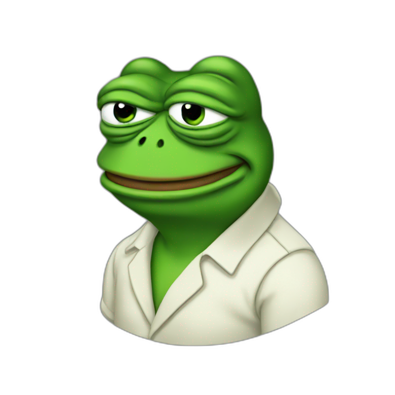 pepe frog programmer emoji