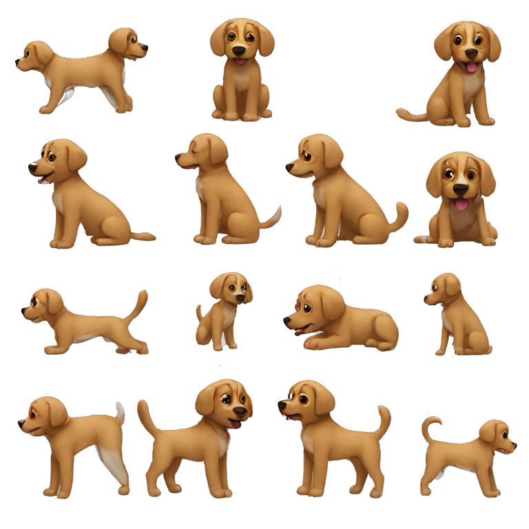  create one dog emoji
