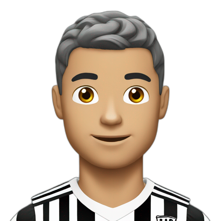Cristiano Ronaldo Juventus  emoji