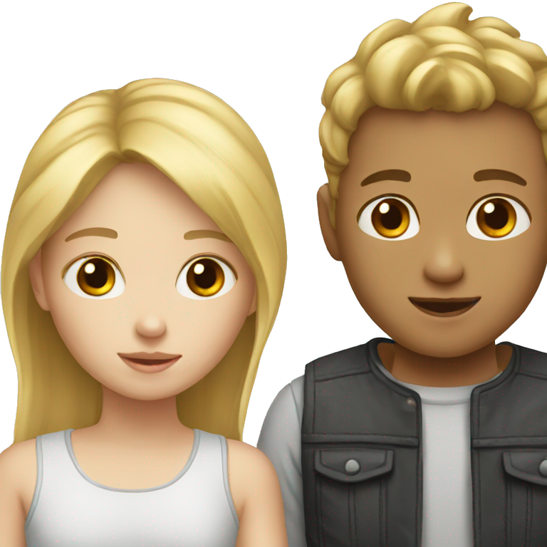 two white kids emoji