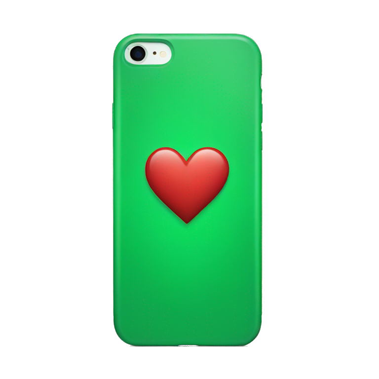 heart green iphone emoji