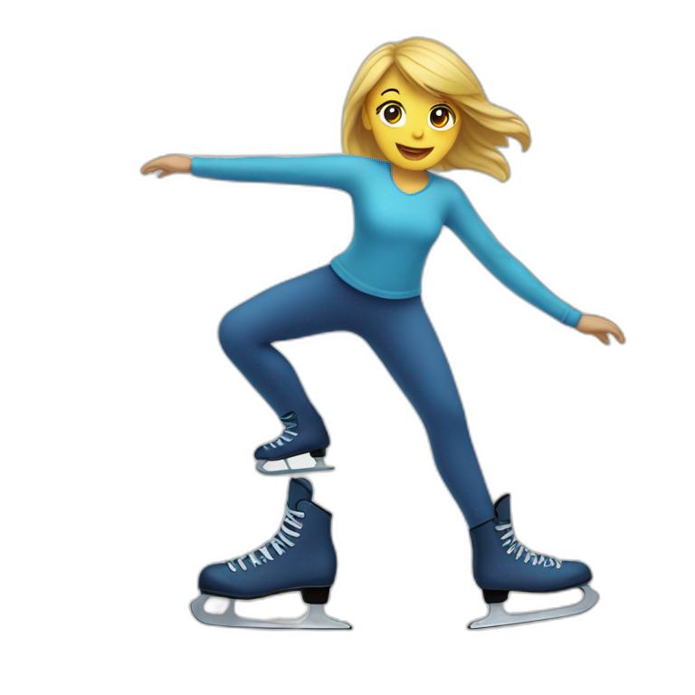 ice skating emoji