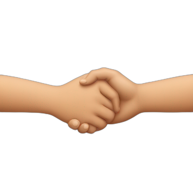Holding hands vertically emoji