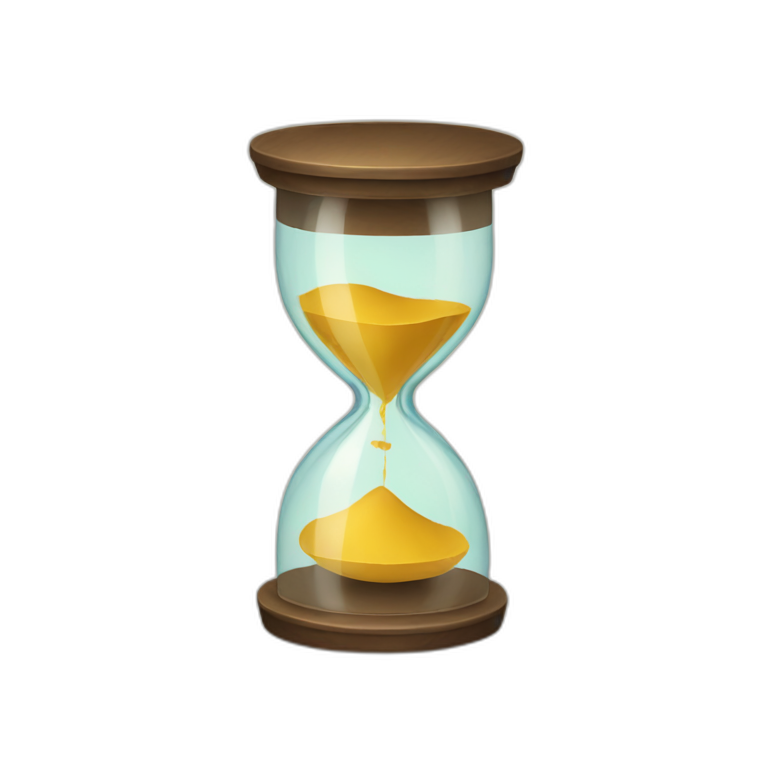Hourglass emoji