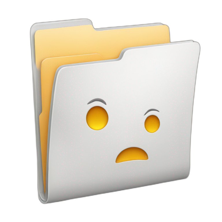 folder with stuff in it emoji