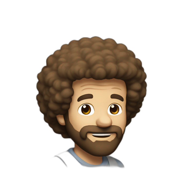 Bob Ross  emoji