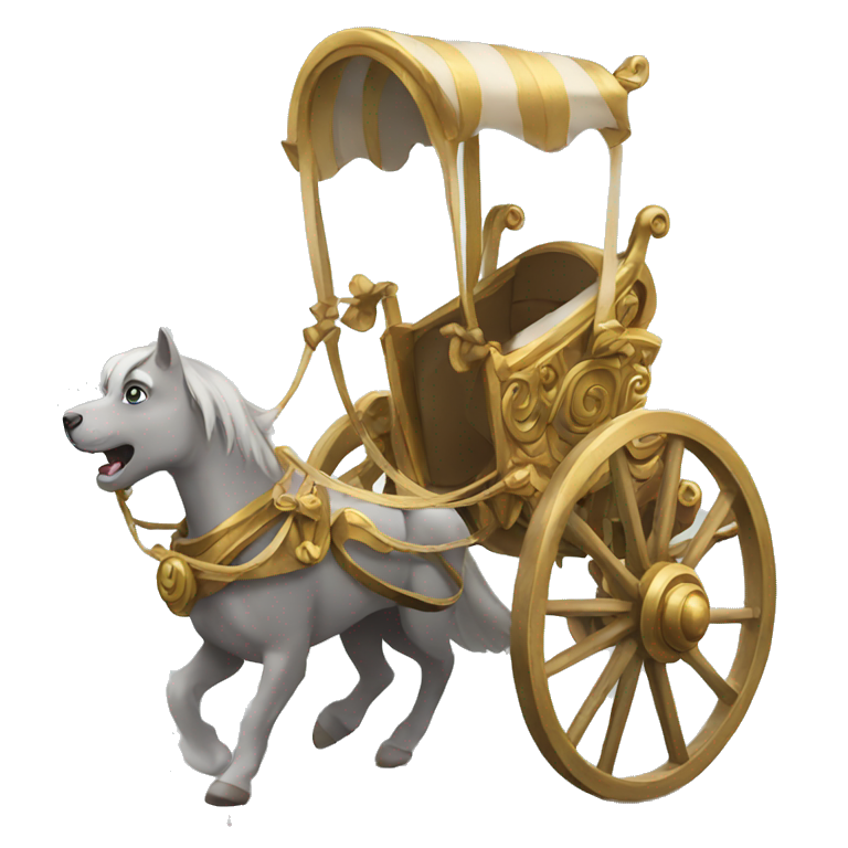 animated chariot emoji