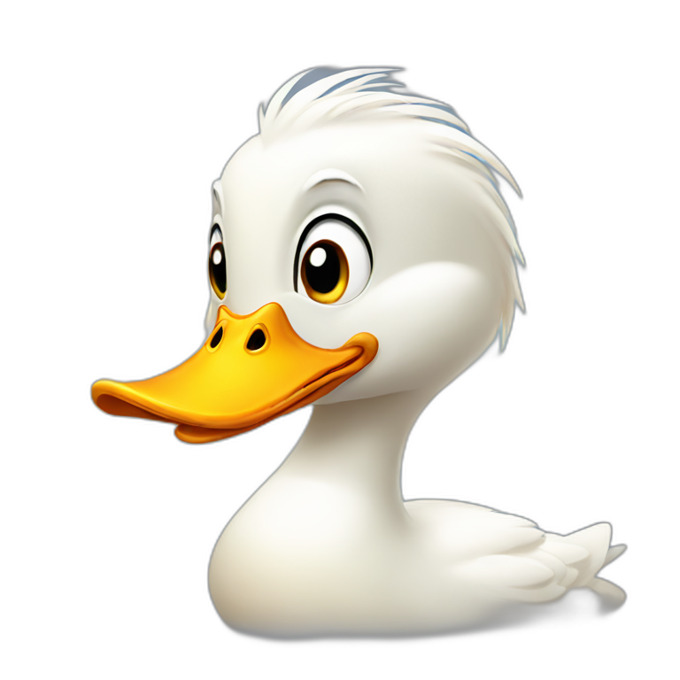 Awesome duck emoji