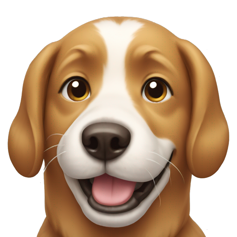 Happy dog  emoji