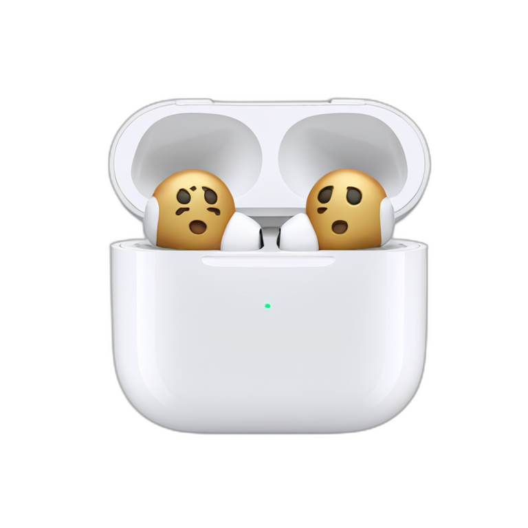 AirPods Pro max emoji