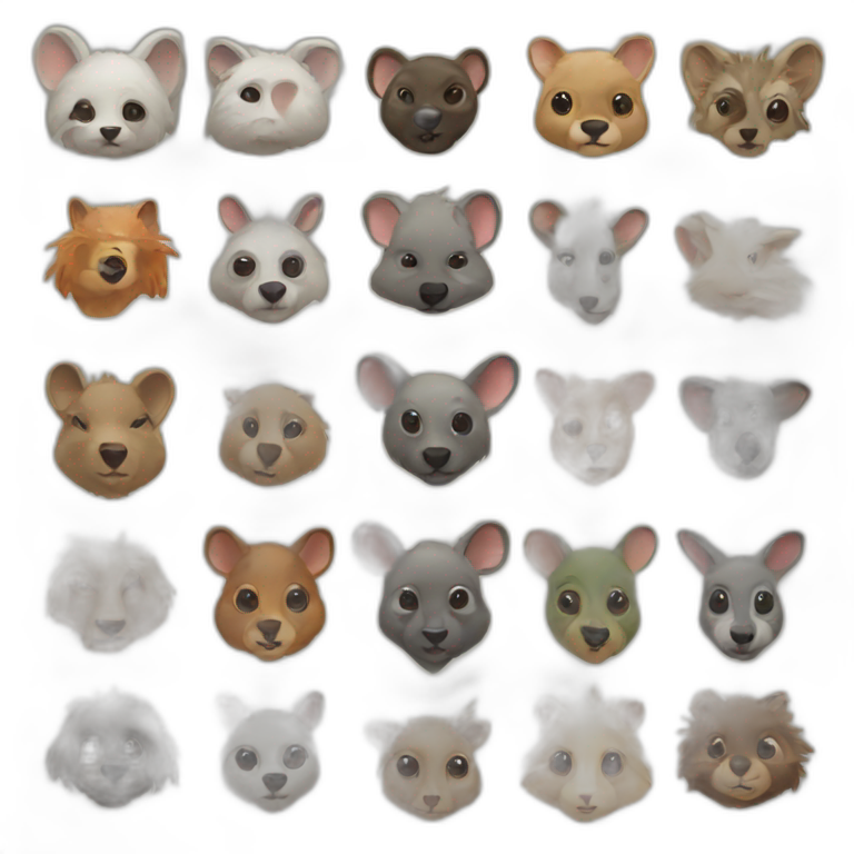 australian animals emoji