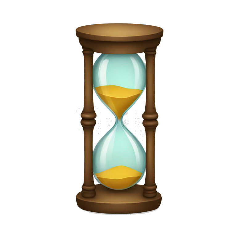 Hourglass emoji