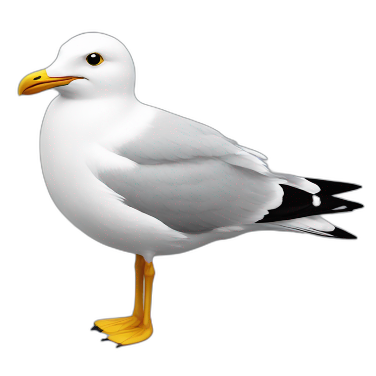 seagull DRAW emoji