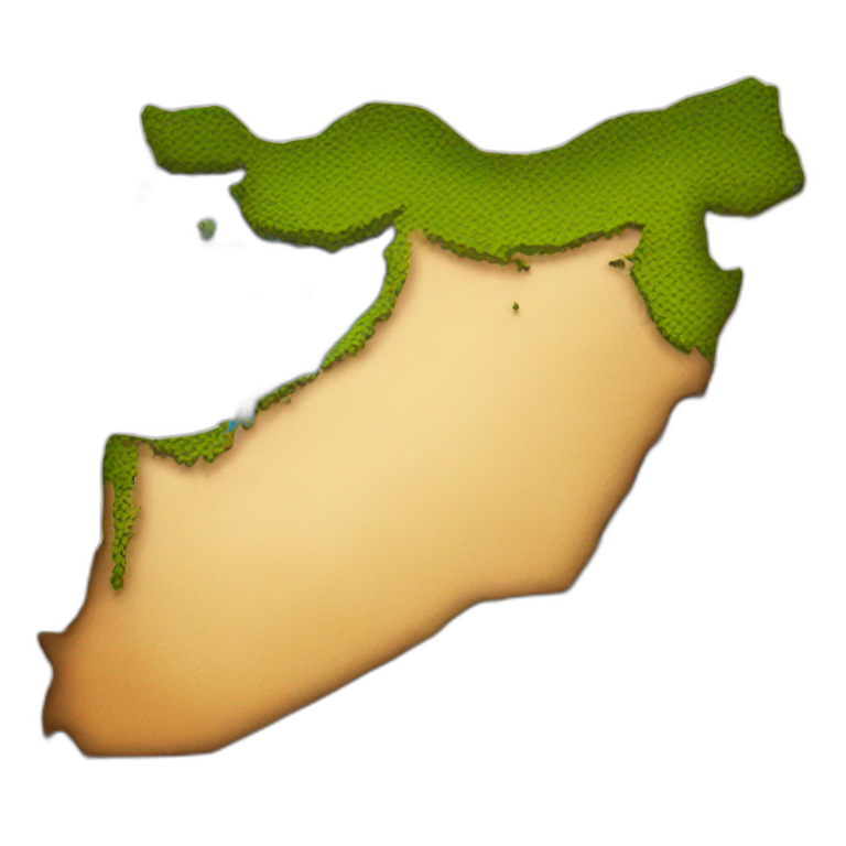 Middle East Map emoji