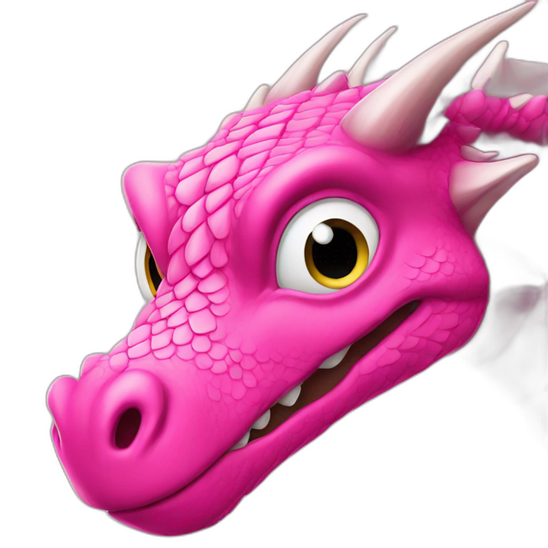pink dragon emoji