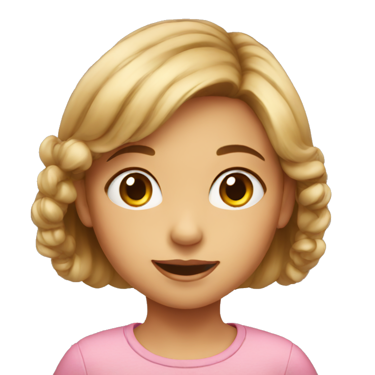 little girl emoji