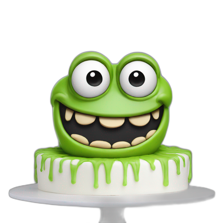 crazy frog cake emoji