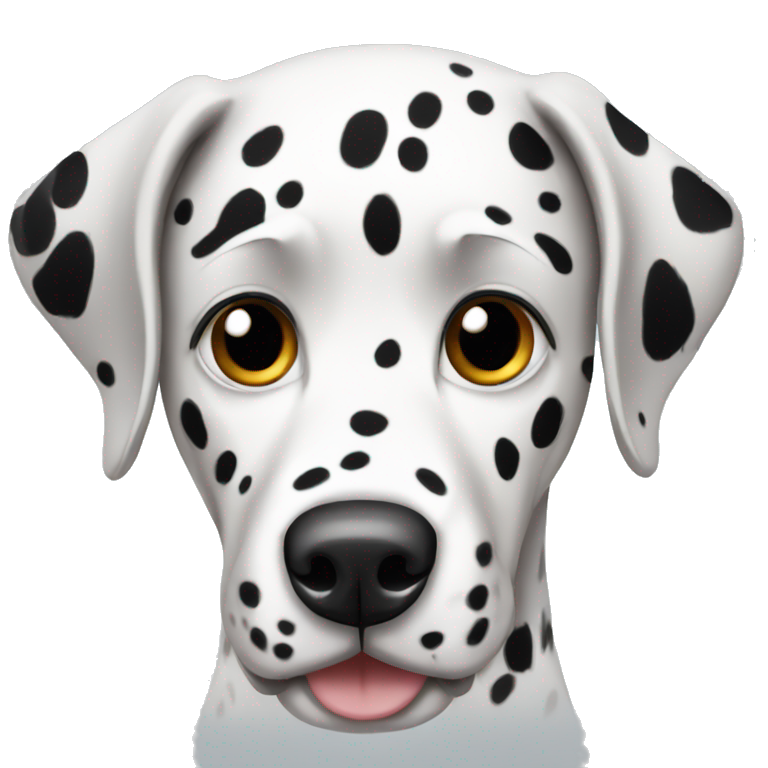 dalmatian dog  emoji