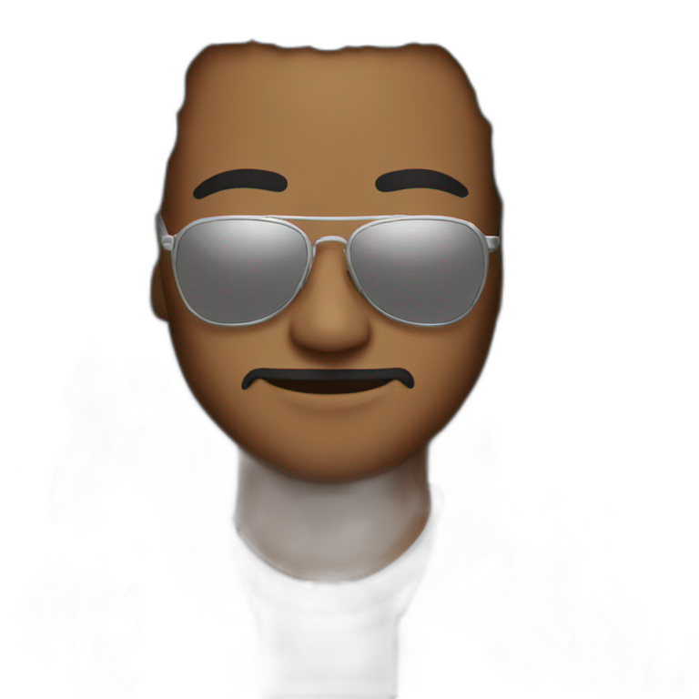 Cool man emoji