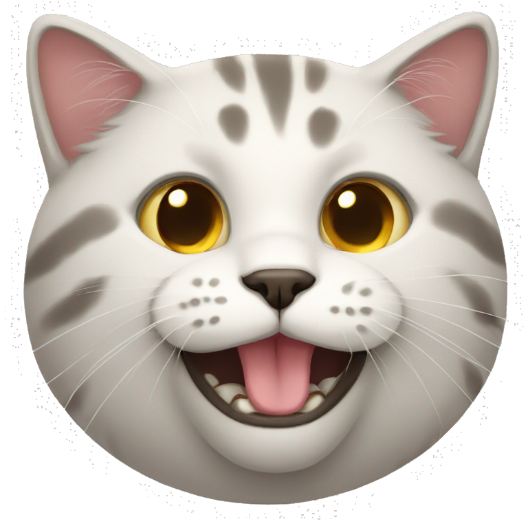 slightly off cat emoji