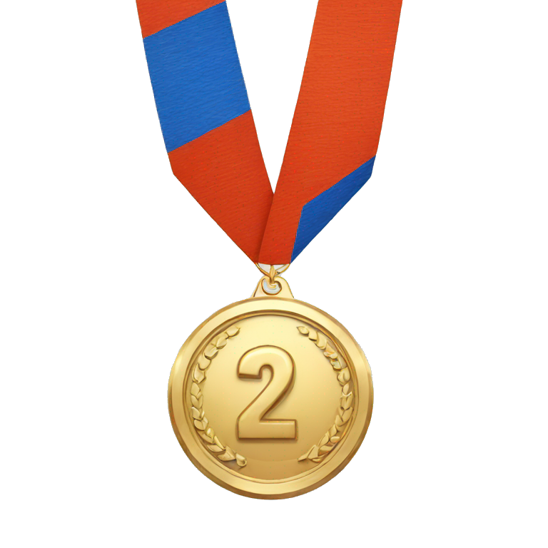 number one medal emoji