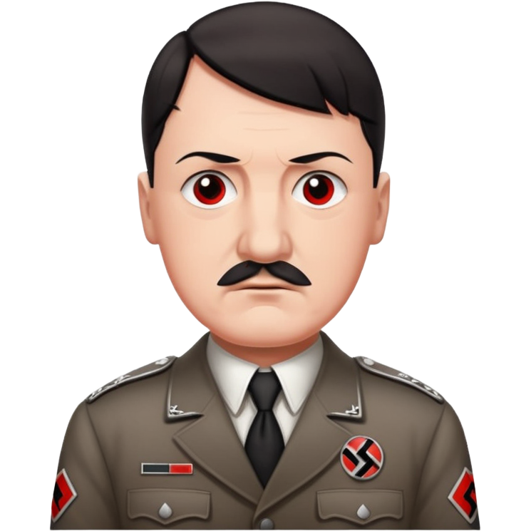 Nazi Swastika hitler Sticker