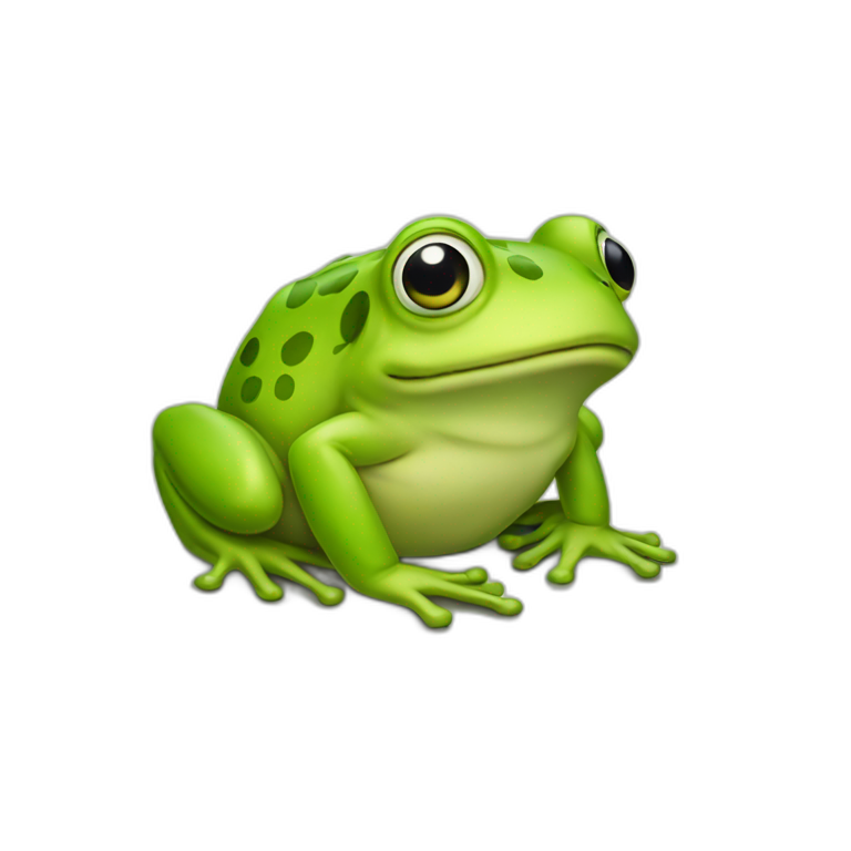 pepo frog really sad emoji