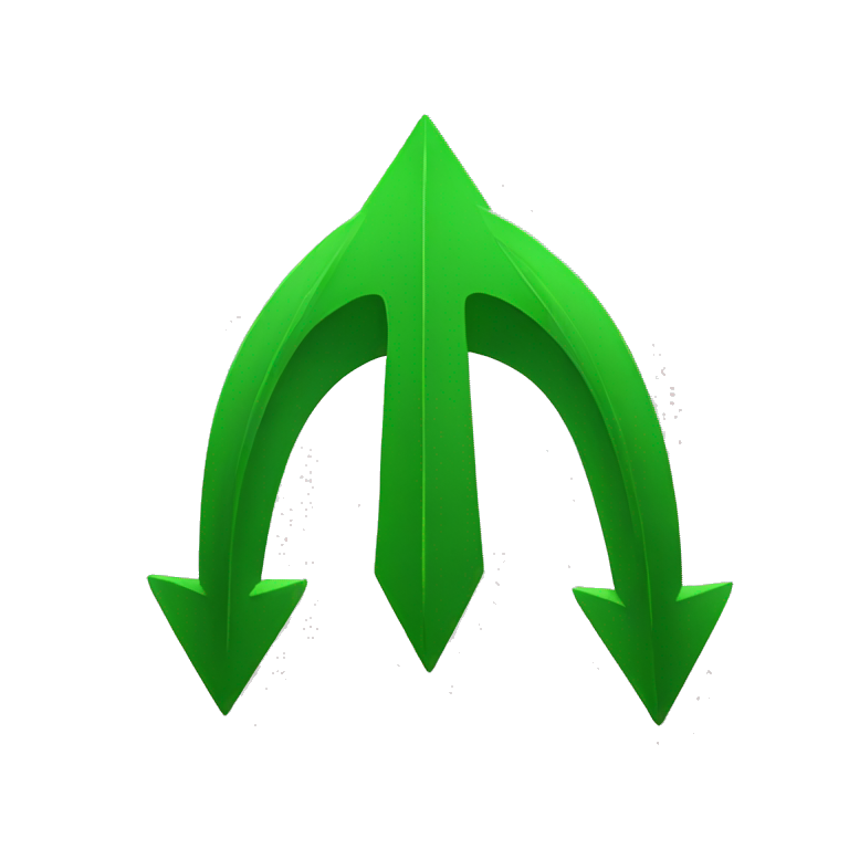 Upwards green arrow  emoji