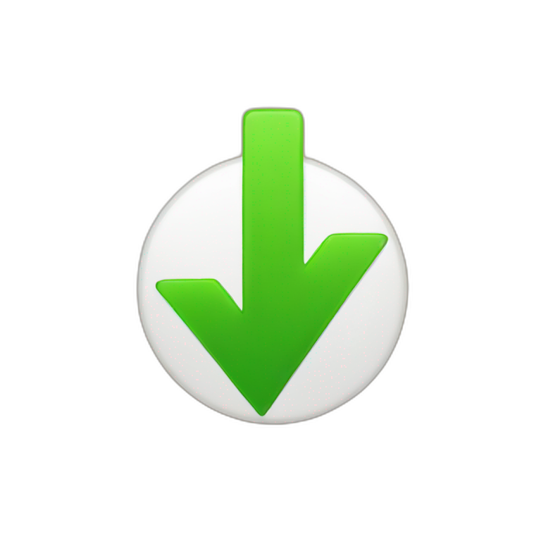 check mark green iphone emoji
