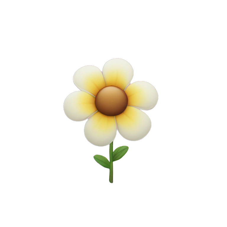 A flower emoji