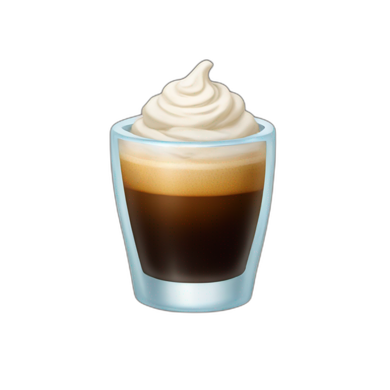 espresso on ice emoji