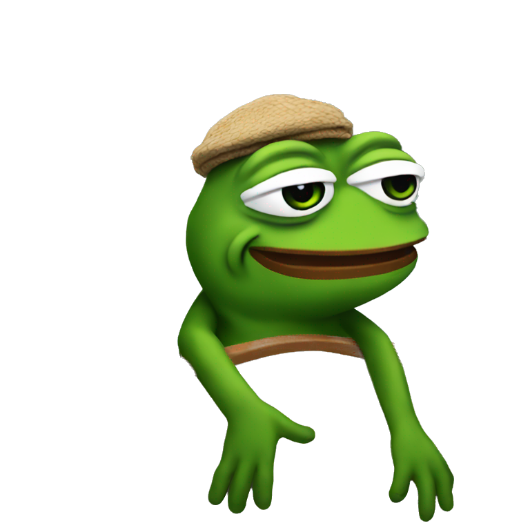 Pepe on a boat emoji